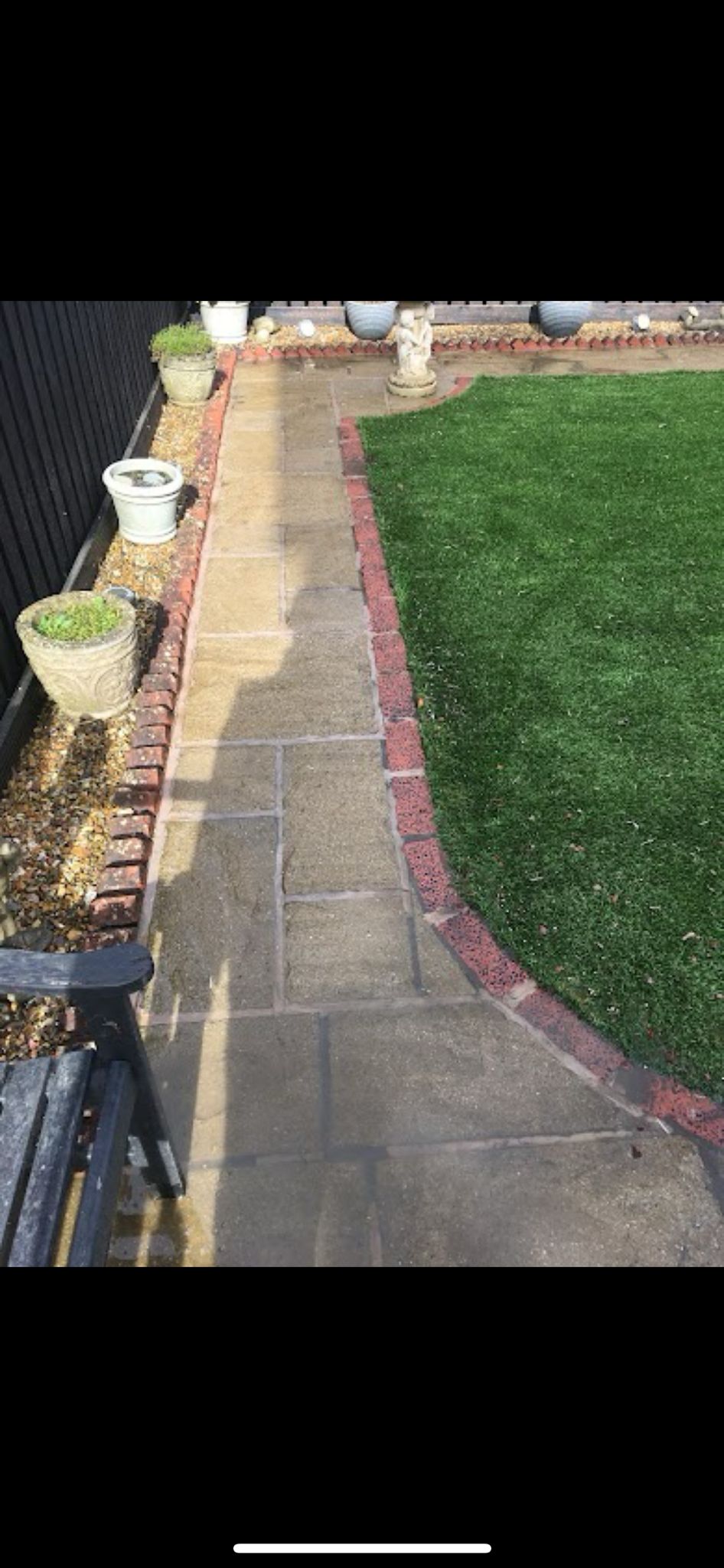 Driveway with Garden View